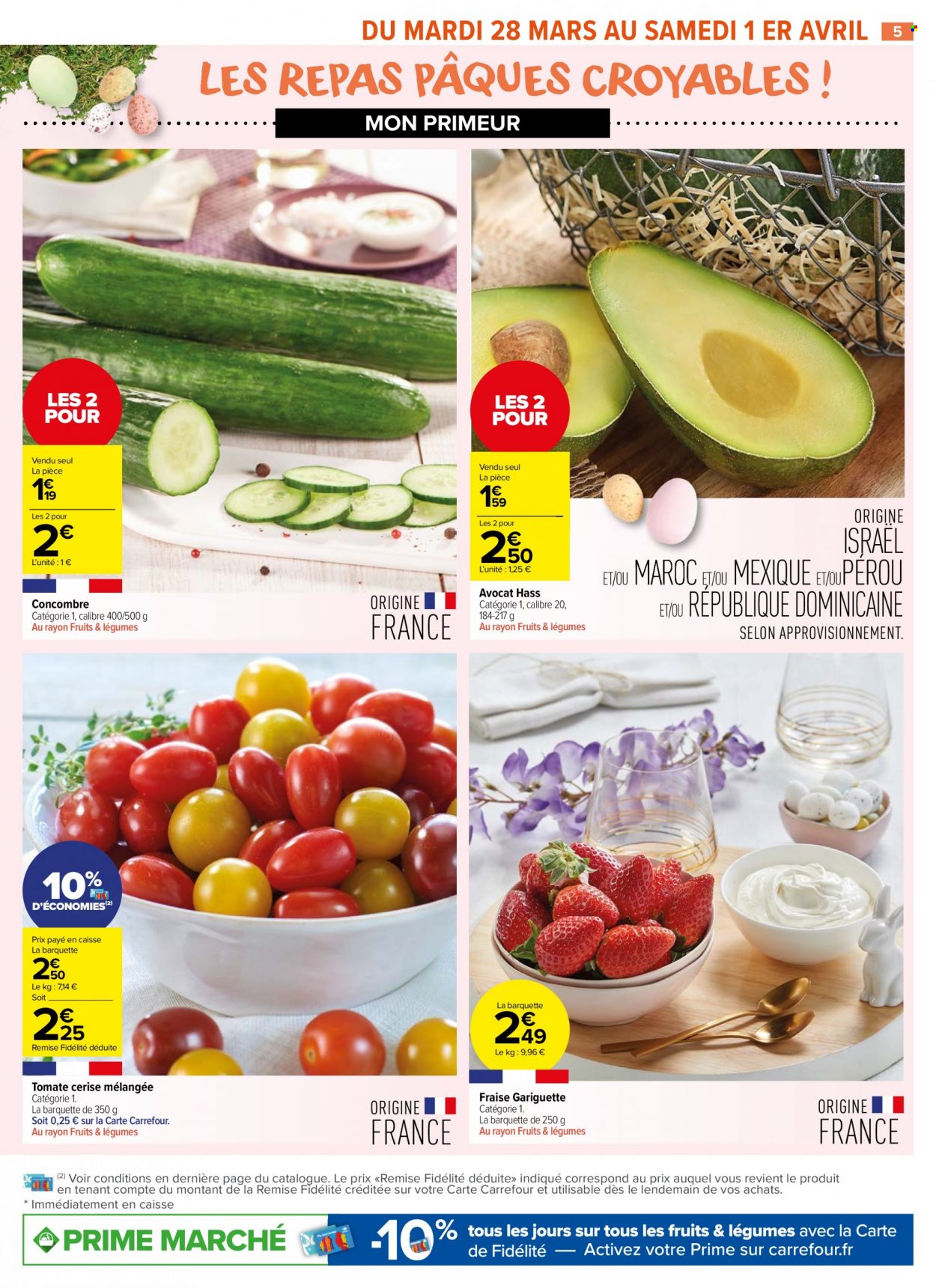Catalogue Carrefour Contact - 28/03/2023 - 10/04/2023. Page 5