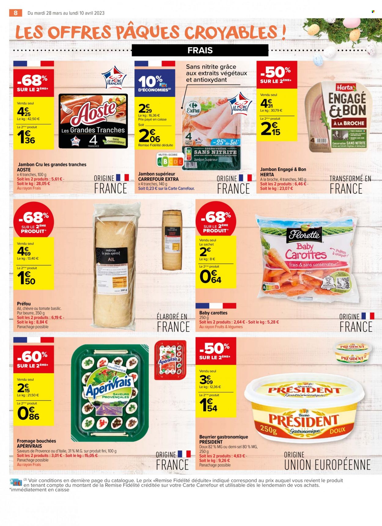 Catalogue Carrefour Contact - 28/03/2023 - 10/04/2023. Page 8