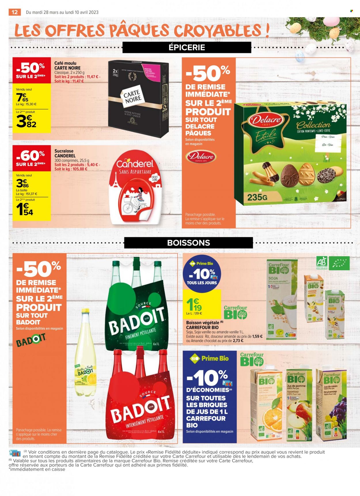 Catalogue Carrefour Contact - 28/03/2023 - 10/04/2023. Page 12