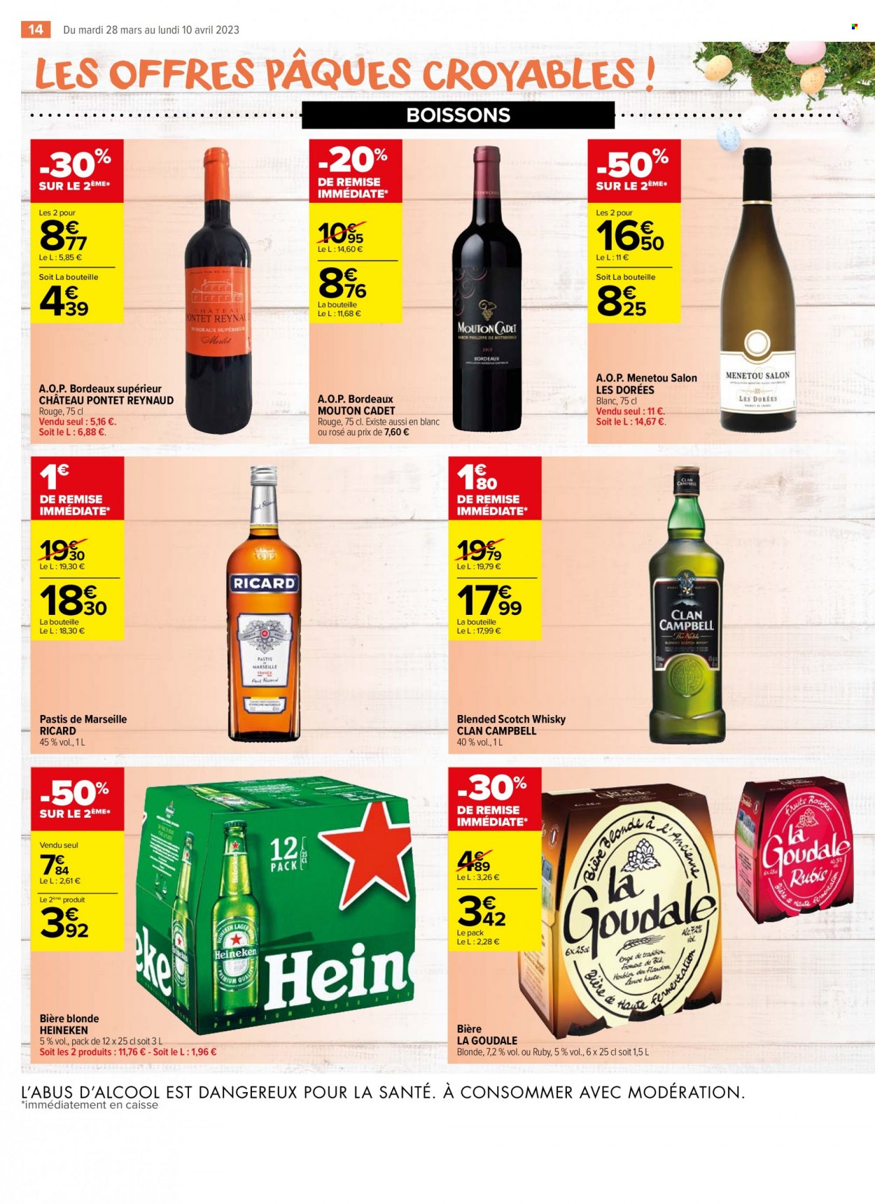 Catalogue Carrefour Contact - 28/03/2023 - 10/04/2023. Page 14