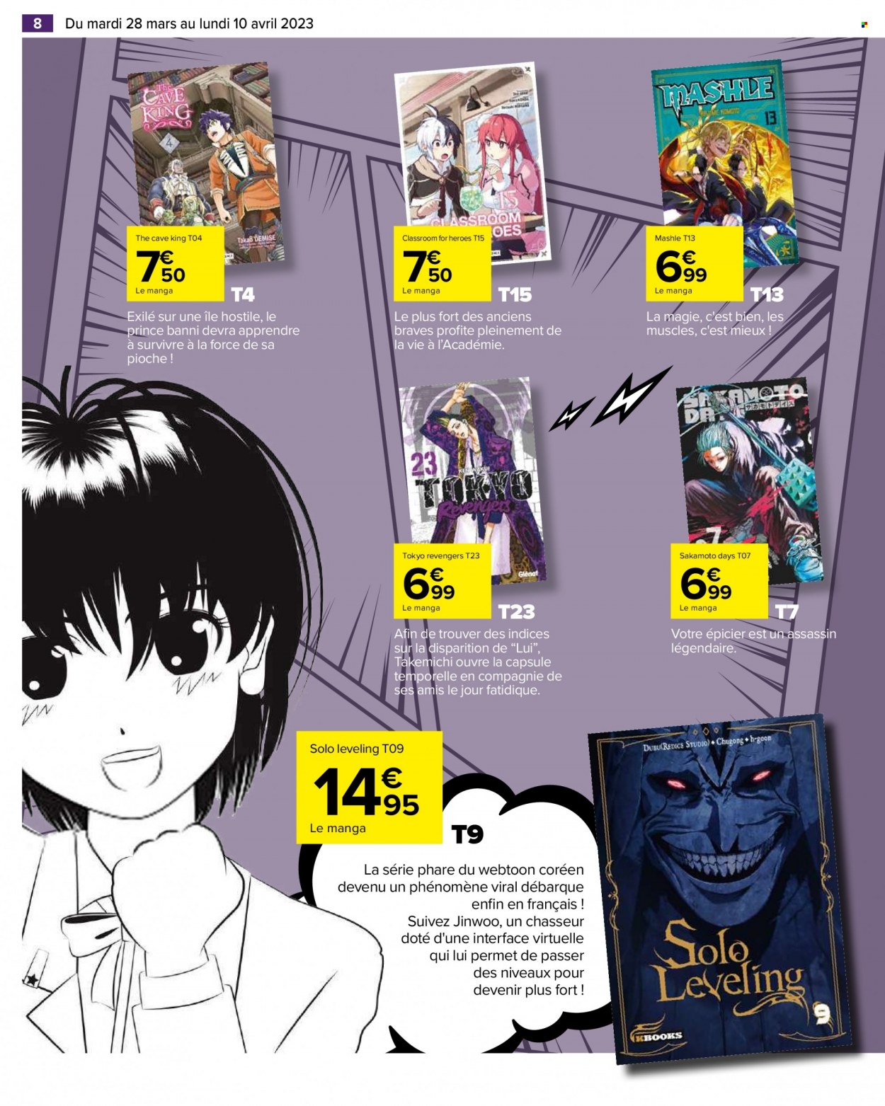 Catalogue Carrefour Hypermarchés - 28/03/2023 - 10/04/2023. Page 8