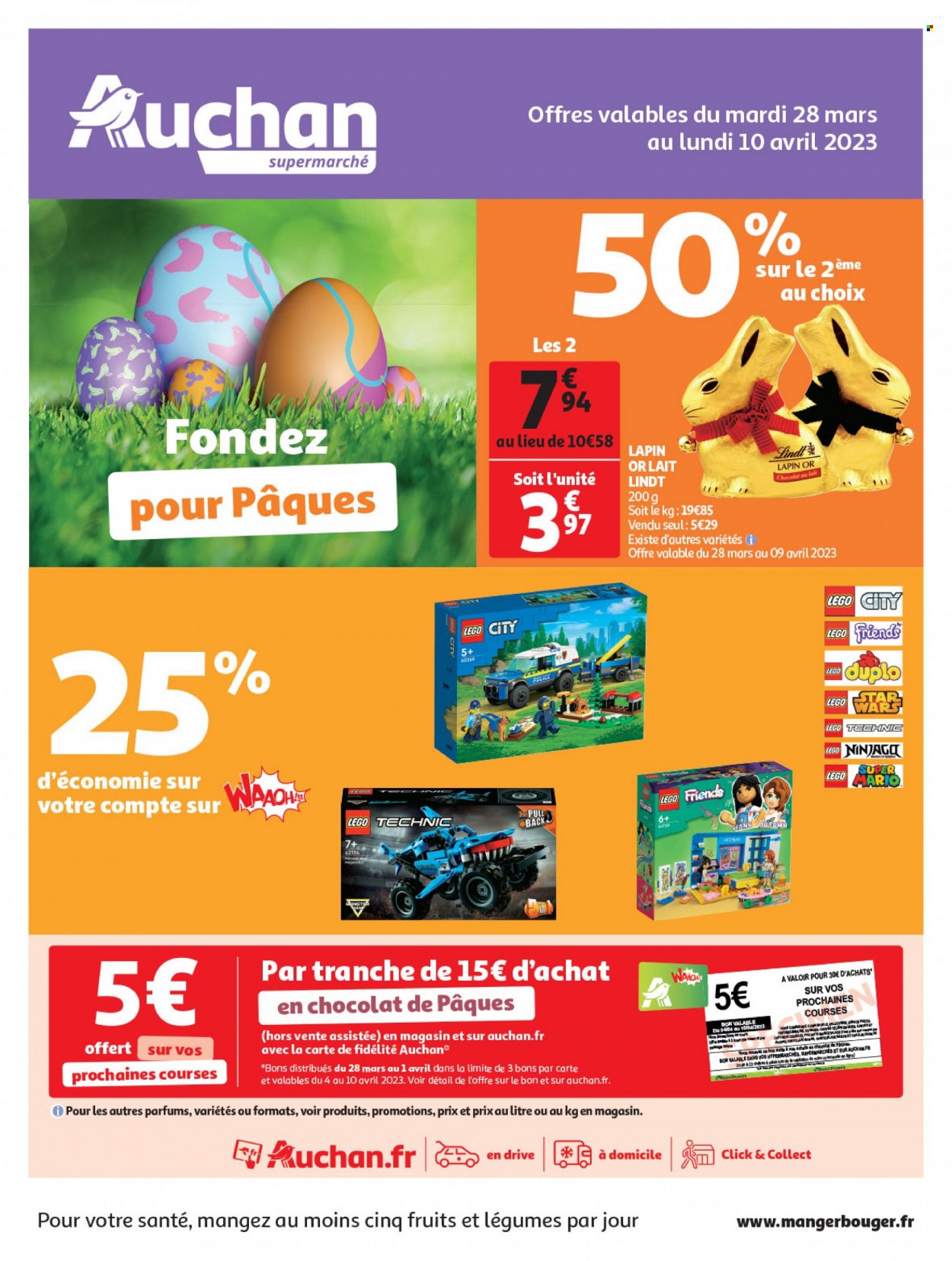 Catalogue Auchan - 28/03/2023 - 10/04/2023. Page 1