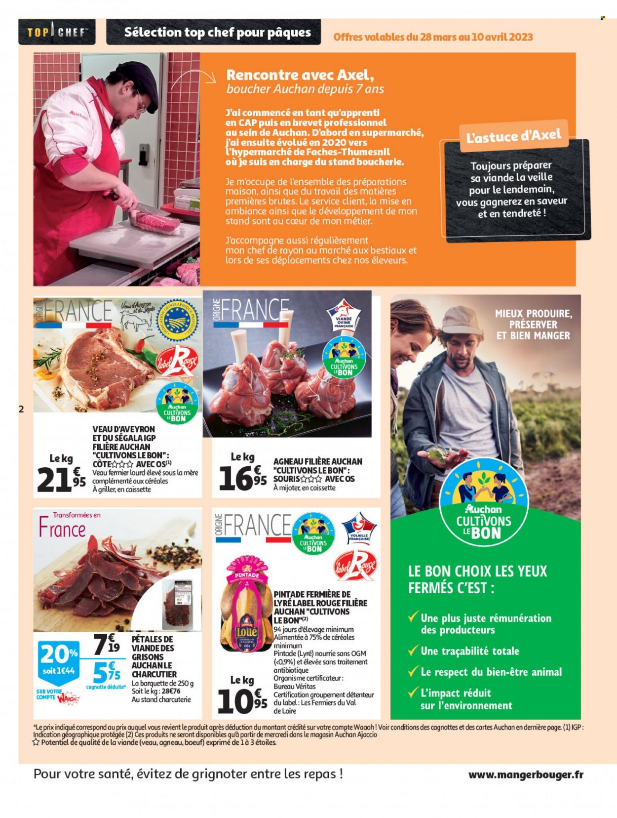 Catalogue Auchan - 28/03/2023 - 10/04/2023. Page 2