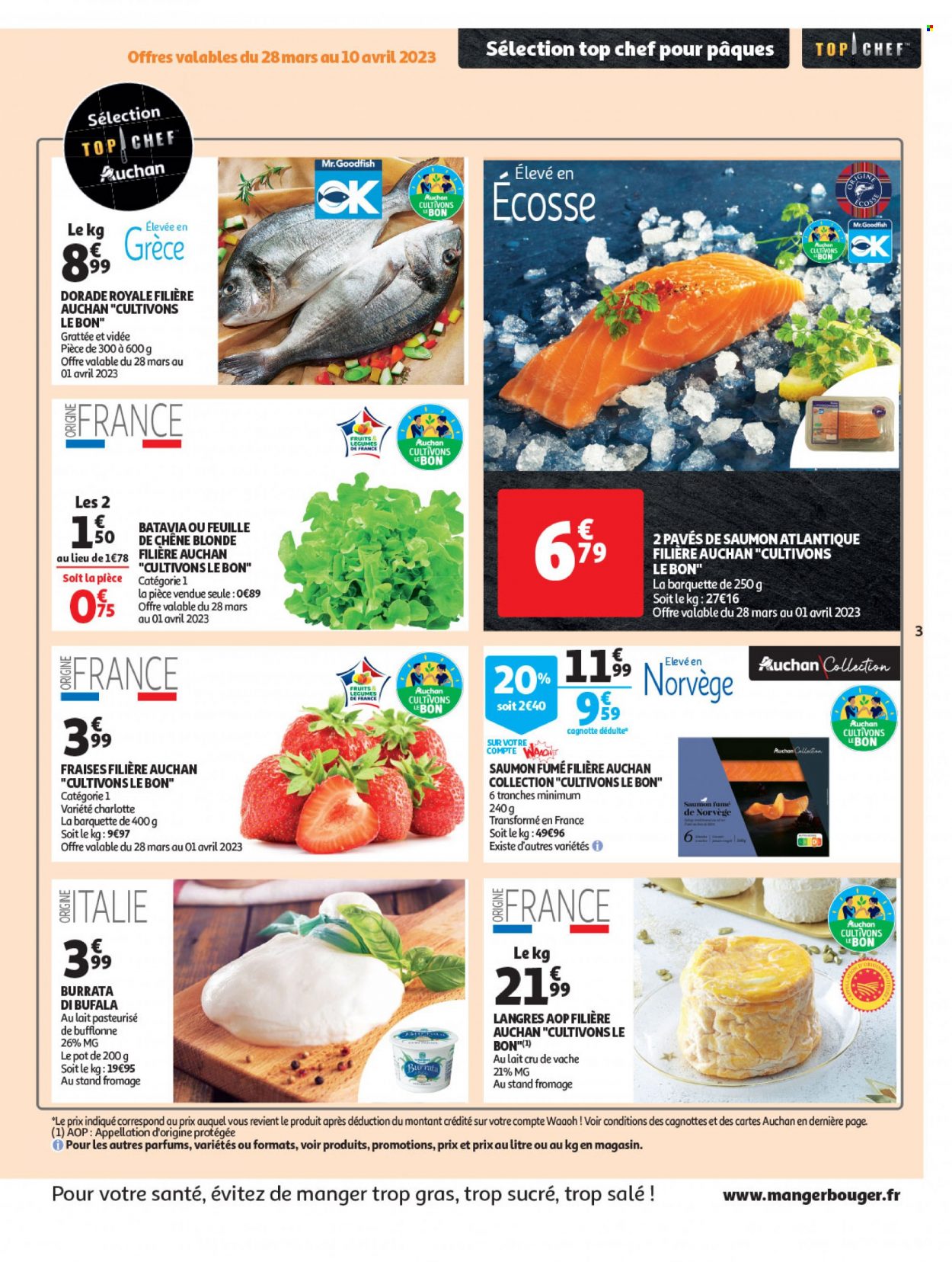 Catalogue Auchan - 28/03/2023 - 10/04/2023. Page 3