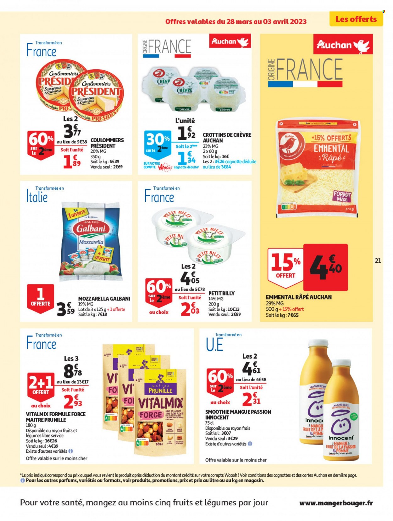 Catalogue Auchan - 28/03/2023 - 10/04/2023. Page 21