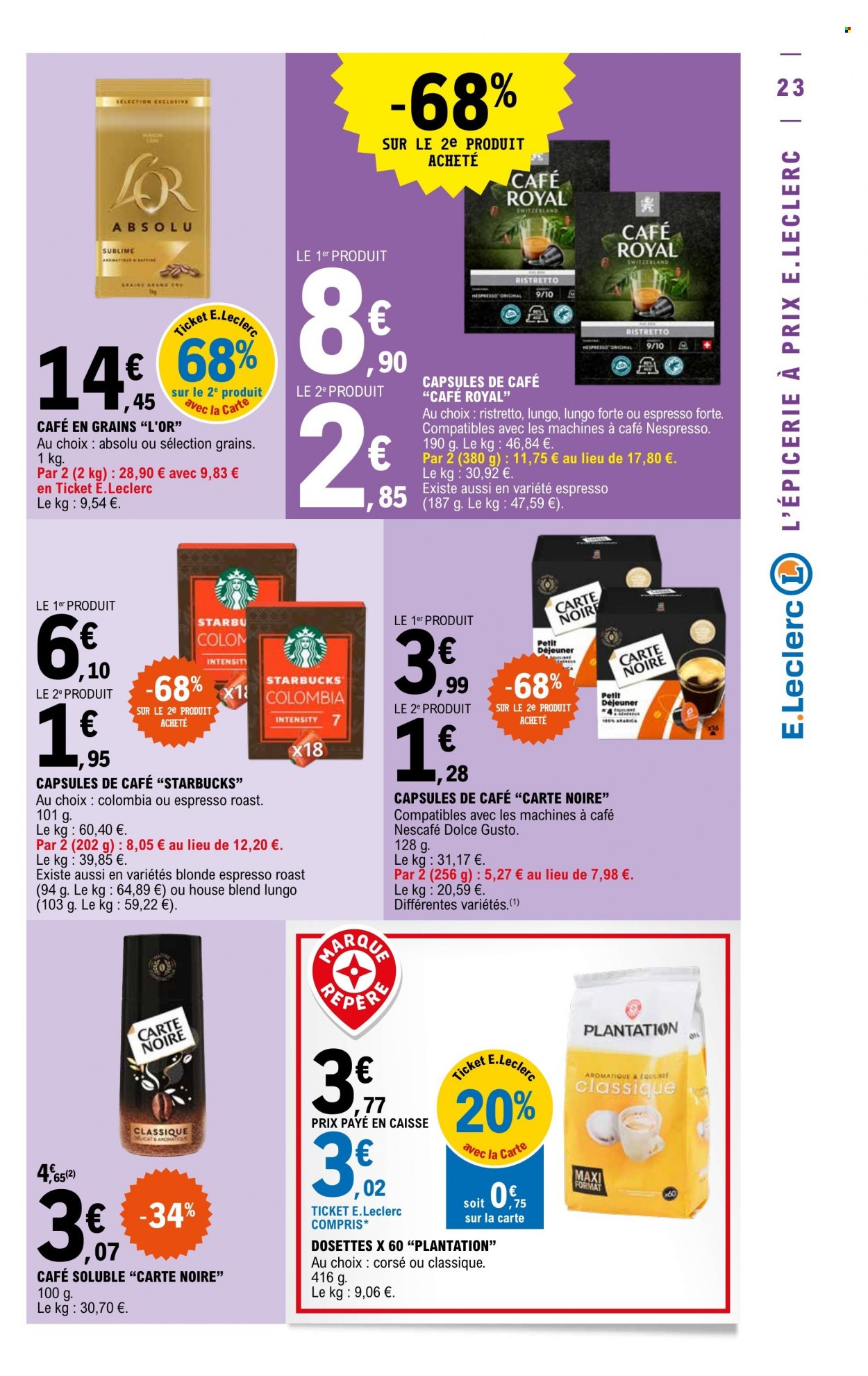 Catalogue E.Leclerc - 28/03/2023 - 08/04/2023. Page 23