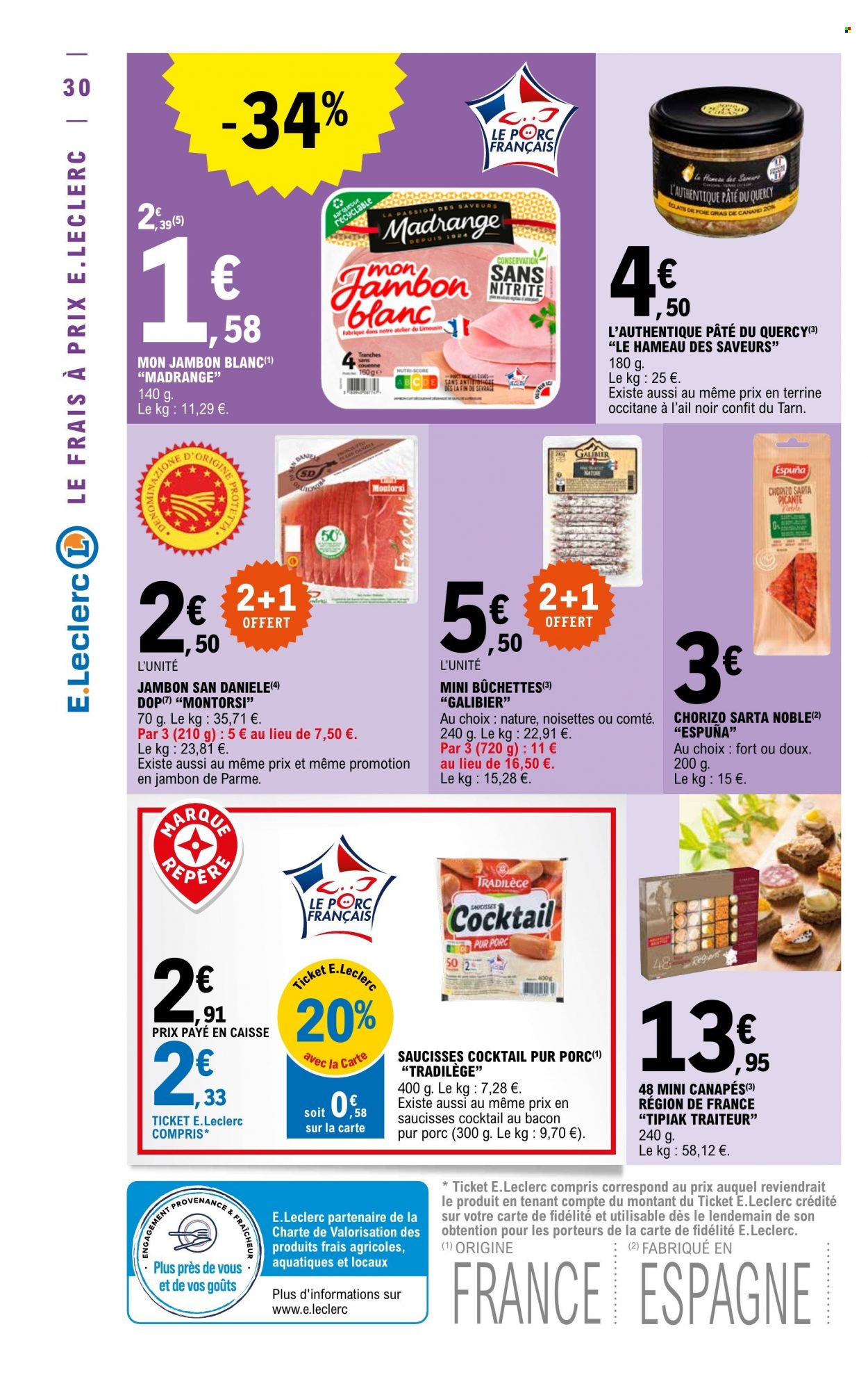 Catalogue E.Leclerc - 28/03/2023 - 08/04/2023. Page 30