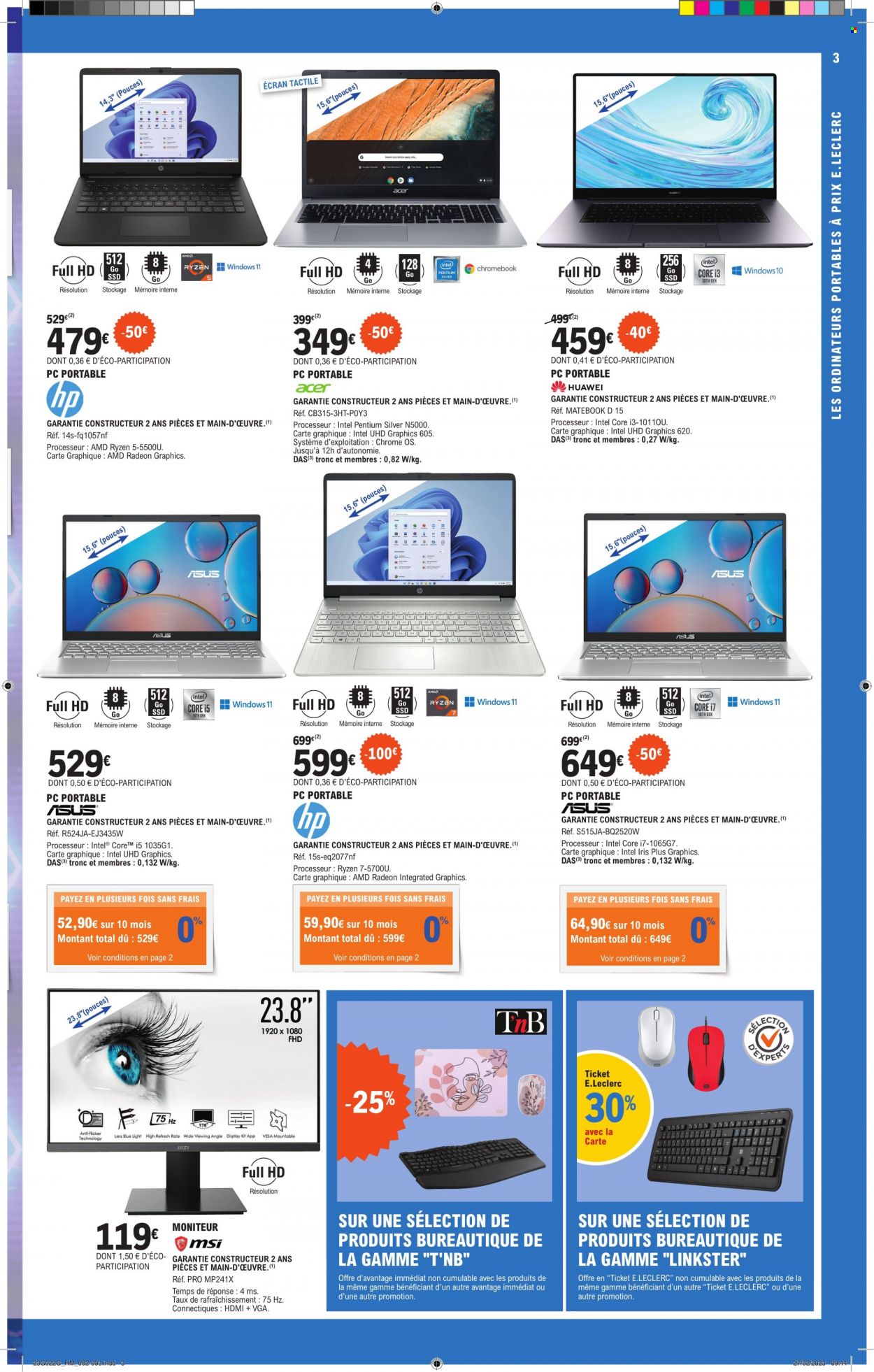 Catalogue E.Leclerc - 28/03/2023 - 08/04/2023. Page 3