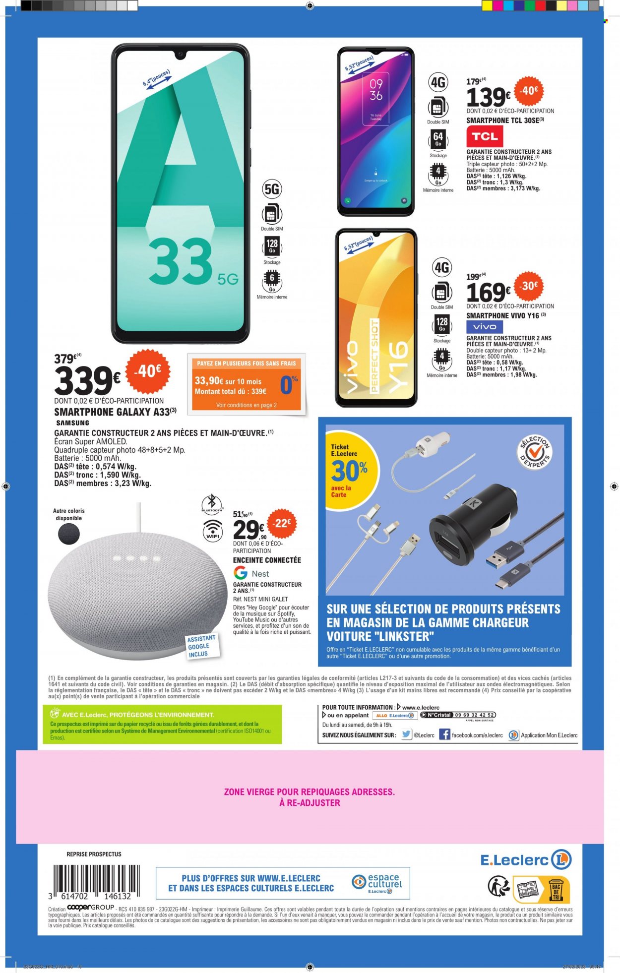 Catalogue E.Leclerc - 28/03/2023 - 08/04/2023. Page 10