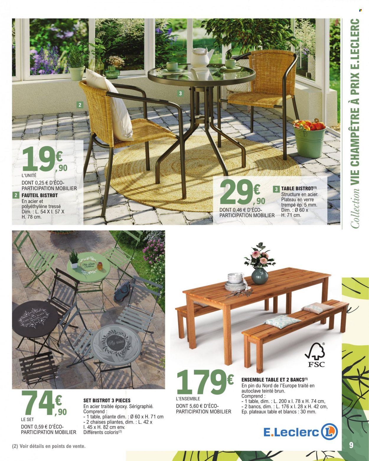 Catalogue E.Leclerc - 28/03/2023 - 15/04/2023. Page 9