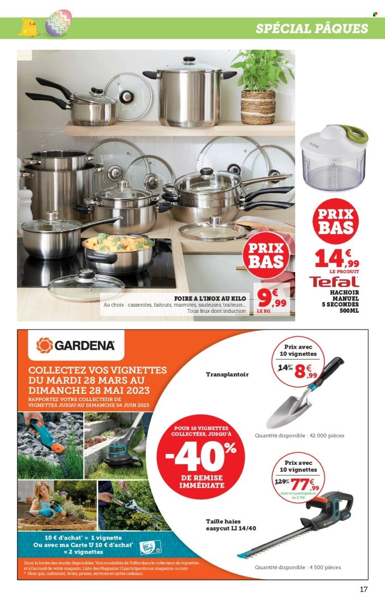 Catalogue SUPER U - 28/03/2023 - 10/04/2023. Page 17