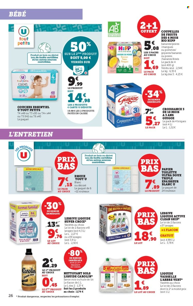 Catalogue SUPER U - 28/03/2023 - 10/04/2023. Page 26