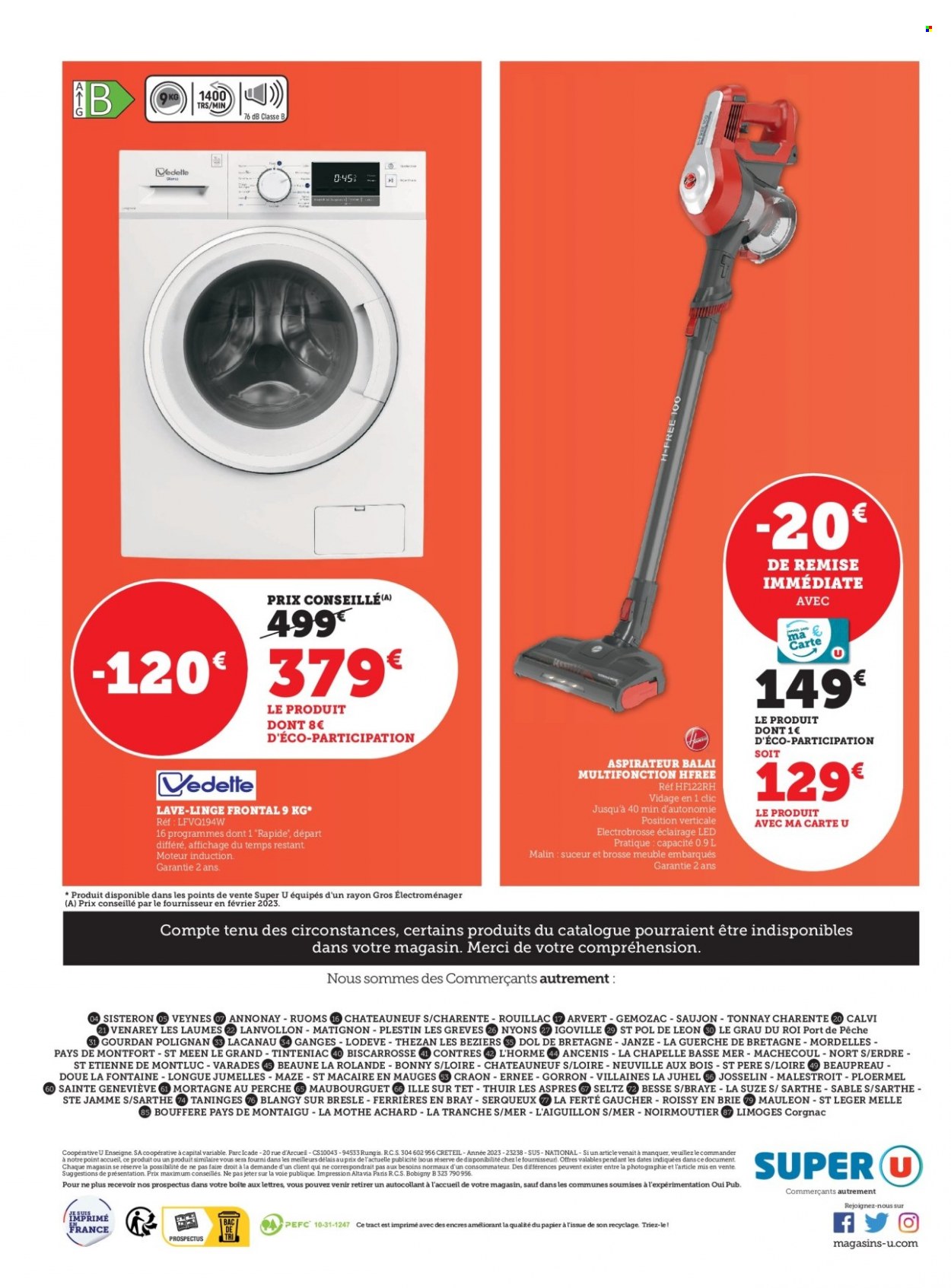 Catalogue SUPER U - 28/03/2023 - 10/04/2023. Page 4
