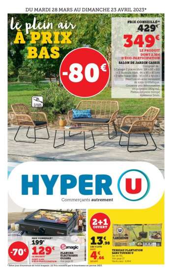 Catalogue HYPER U - 28/03/2023 - 23/04/2023.