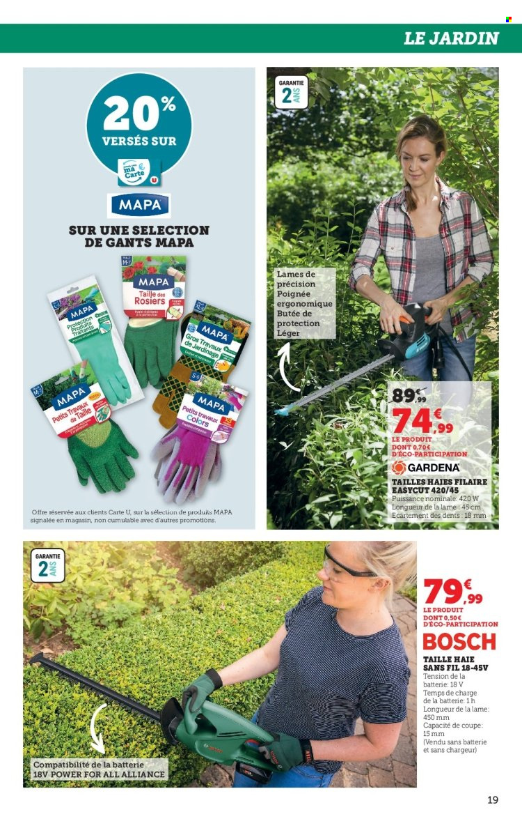 Catalogue SUPER U - 28/03/2023 - 23/04/2023. Page 19