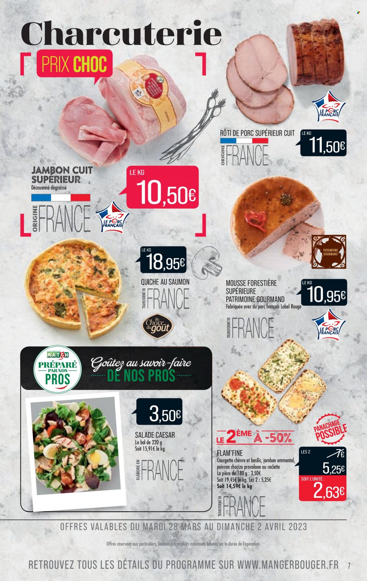 Catalogue Supermarché Match - 28/03/2023 - 09/04/2023. Page 7
