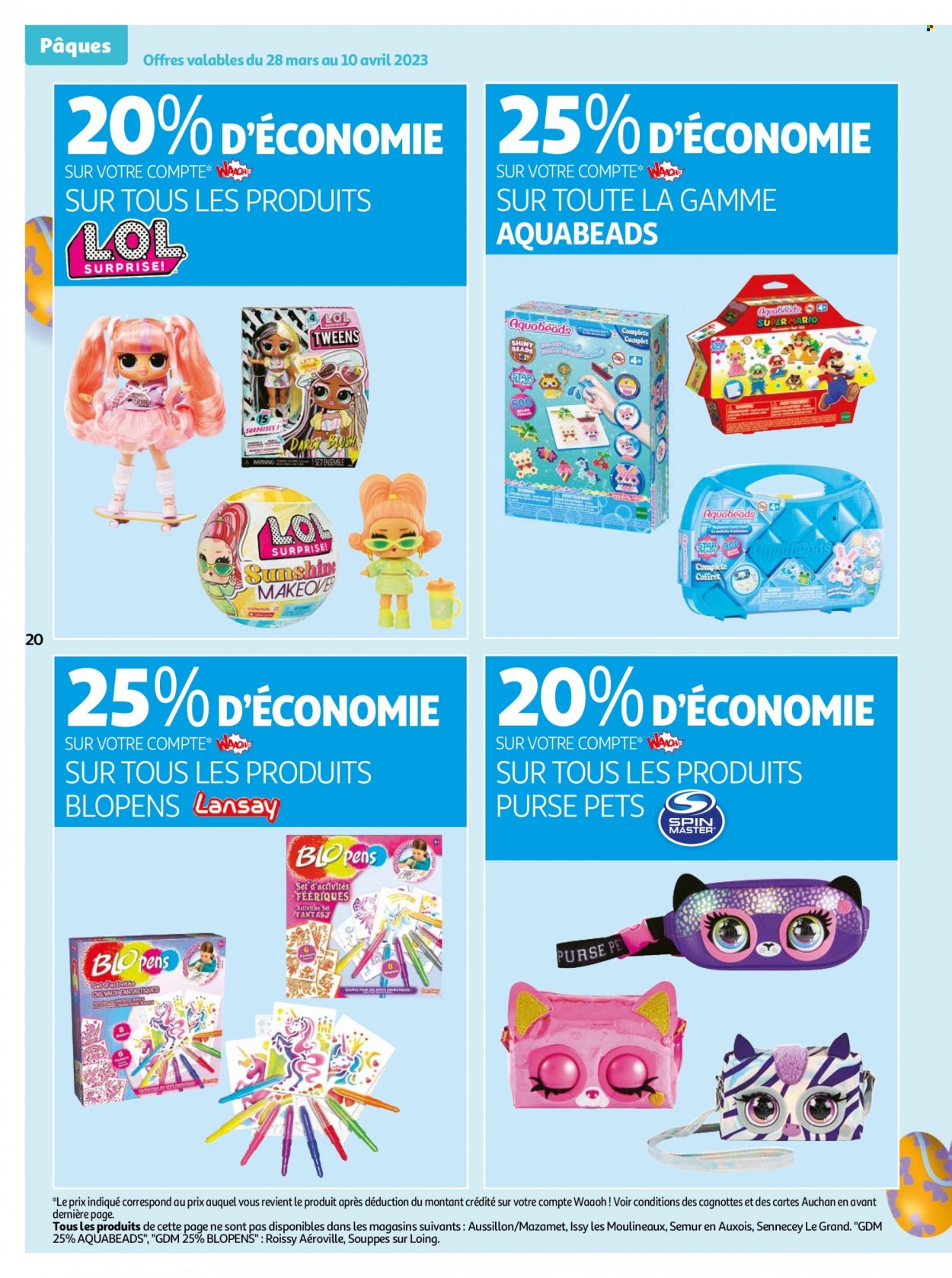 Catalogue Auchan - 28/03/2023 - 10/04/2023. Page 20