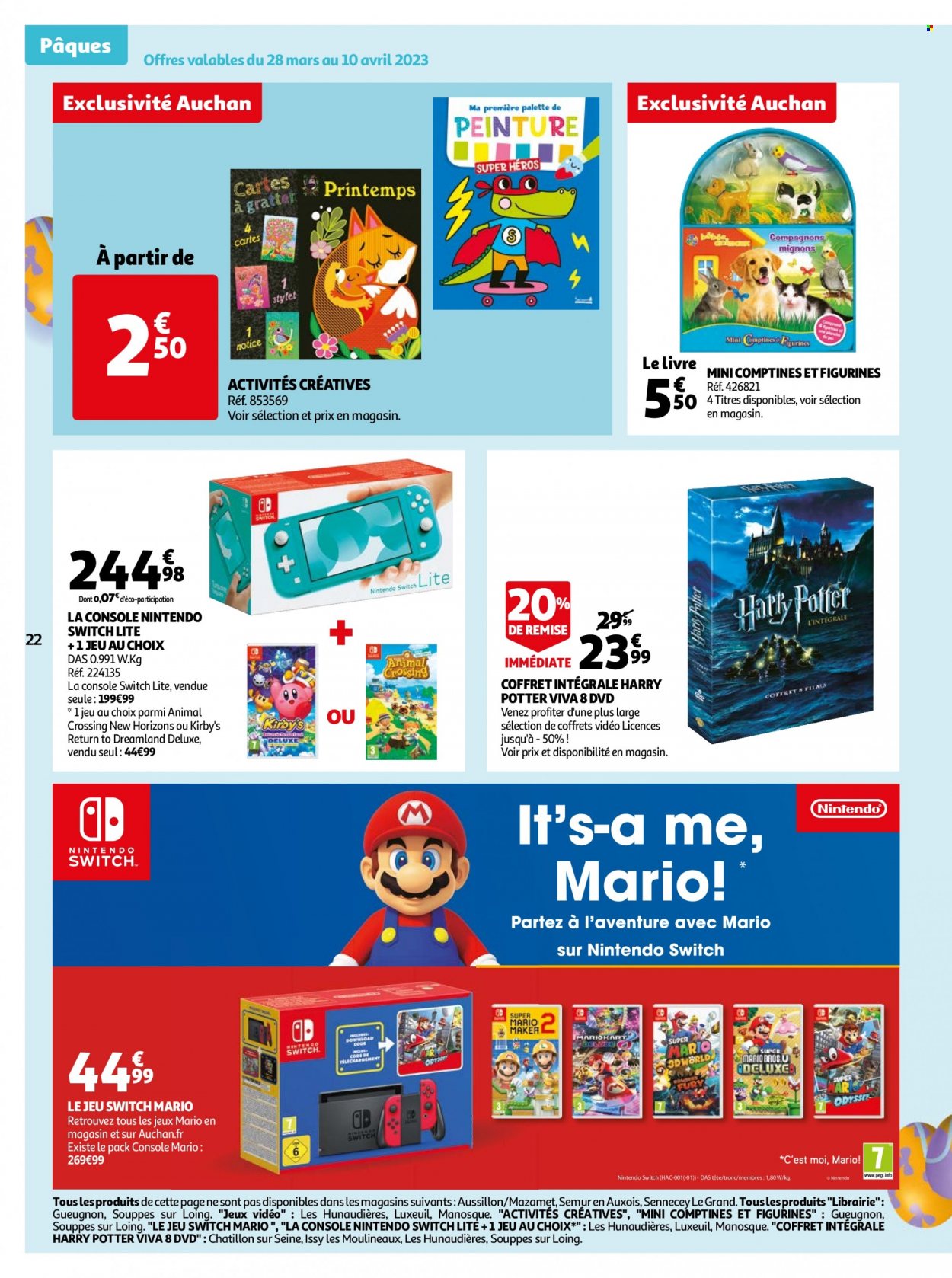 Catalogue Auchan - 28/03/2023 - 10/04/2023. Page 22