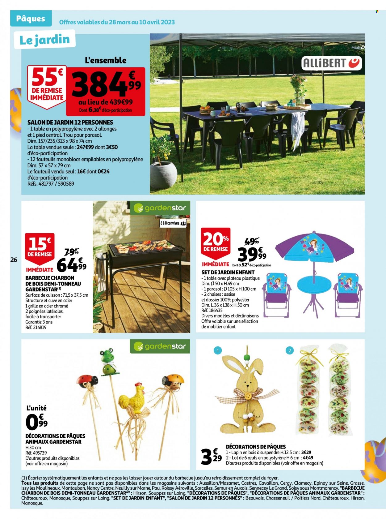 Catalogue Auchan - 28/03/2023 - 10/04/2023. Page 26