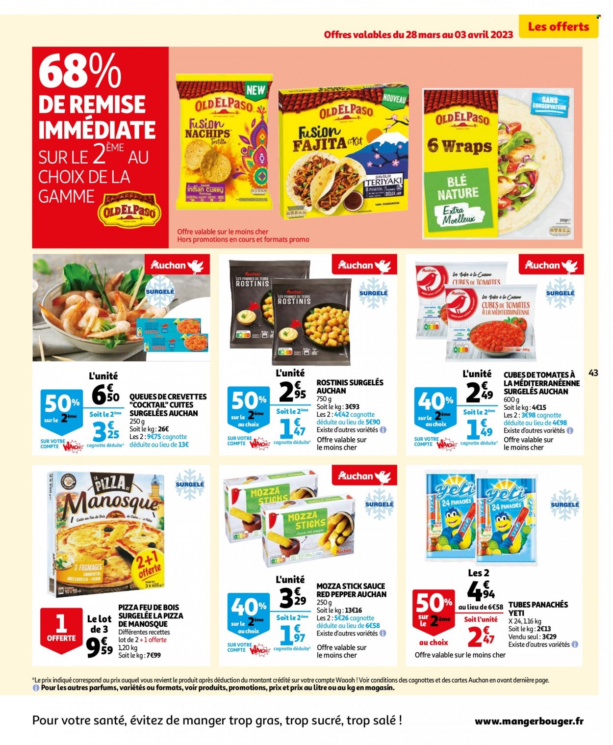 Catalogue Auchan - 28/03/2023 - 10/04/2023. Page 43