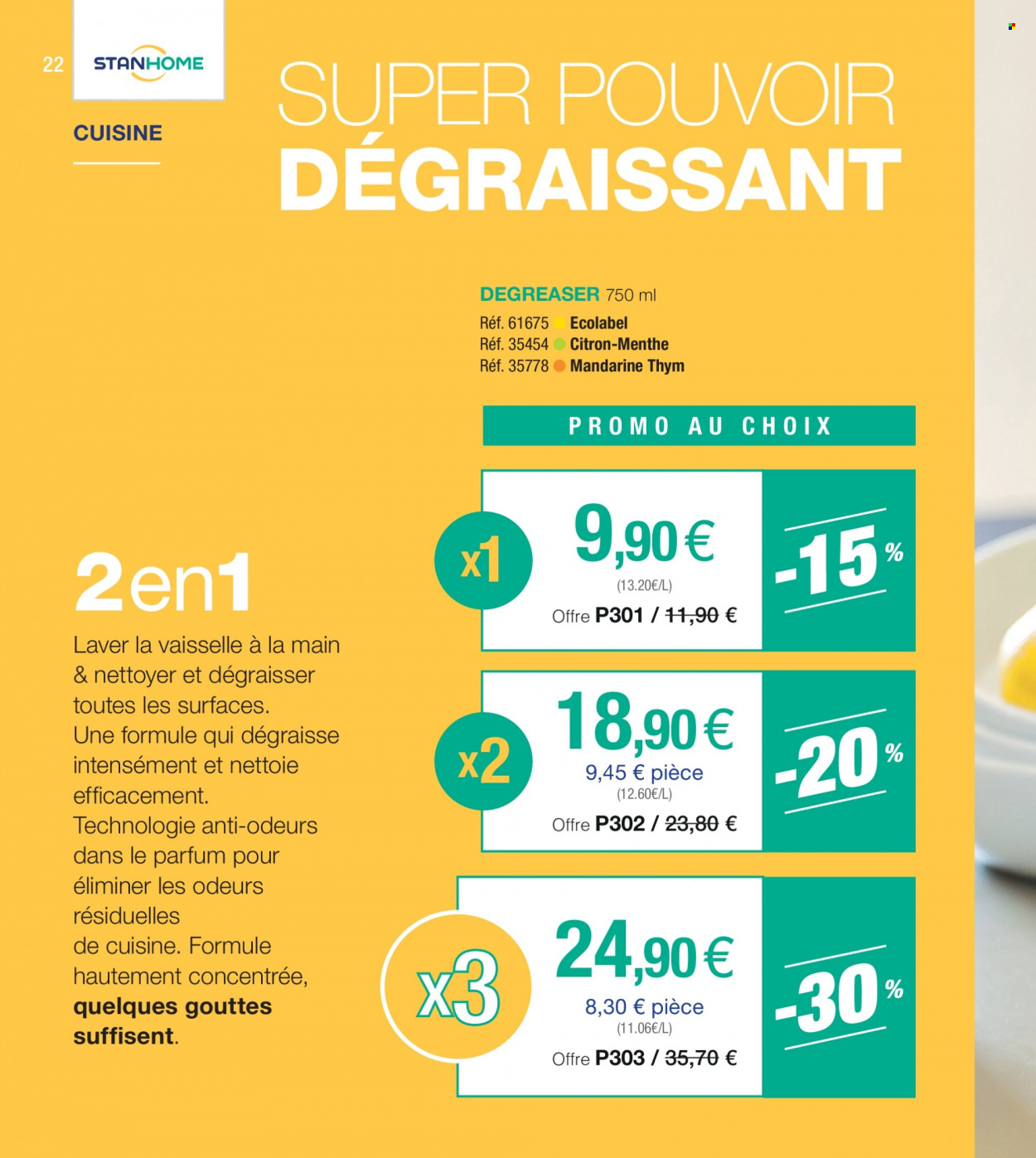 Catalogue Stanhome - 27/03/2023 - 23/04/2023. Page 22