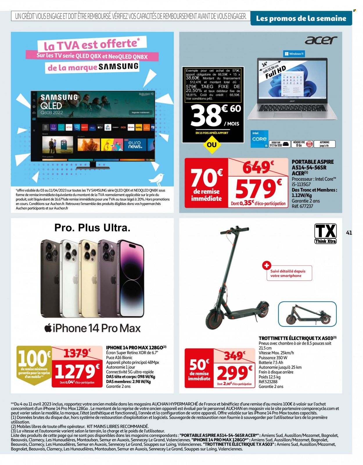 Catalogue Auchan - 04/04/2023 - 10/04/2023. Page 40