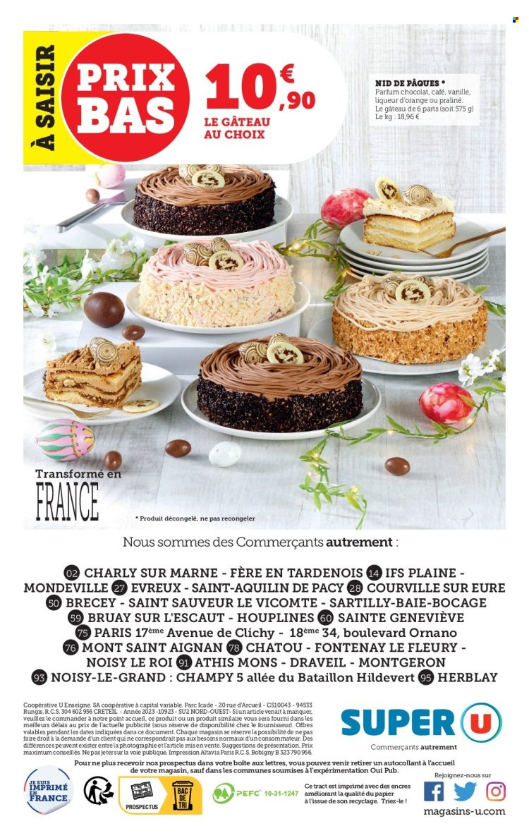 Catalogue SUPER U - 04/04/2023 - 10/04/2023. Page 24