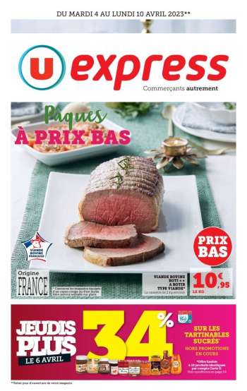 Catalogue U express - 04/04/2023 - 10/04/2023.