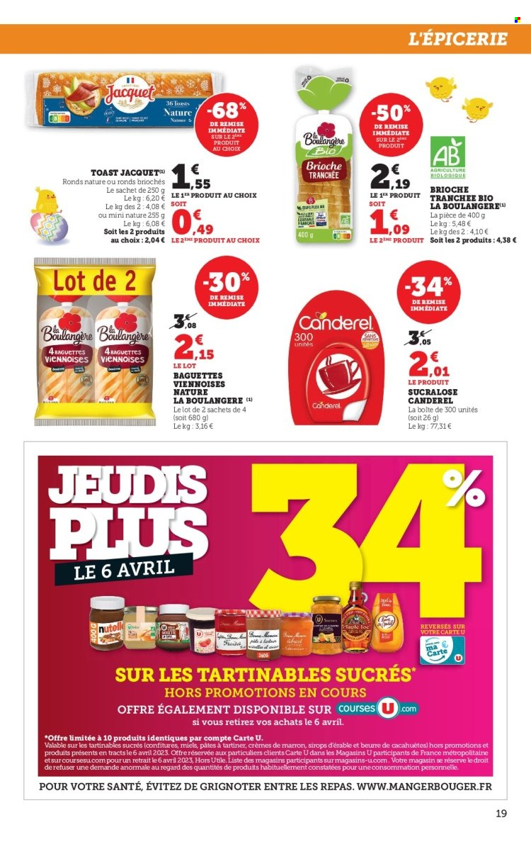 Catalogue SUPER U - 04/04/2023 - 10/04/2023. Page 19