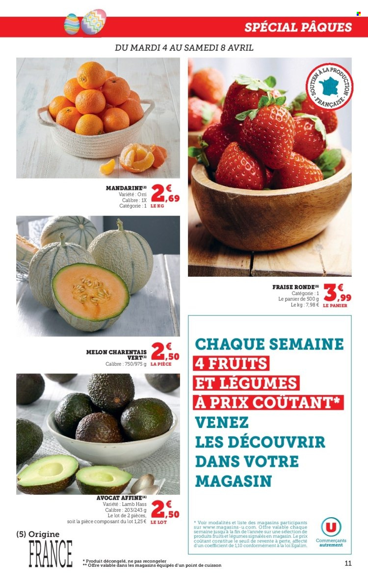 Catalogue SUPER U - 04/04/2023 - 10/04/2023. Page 11