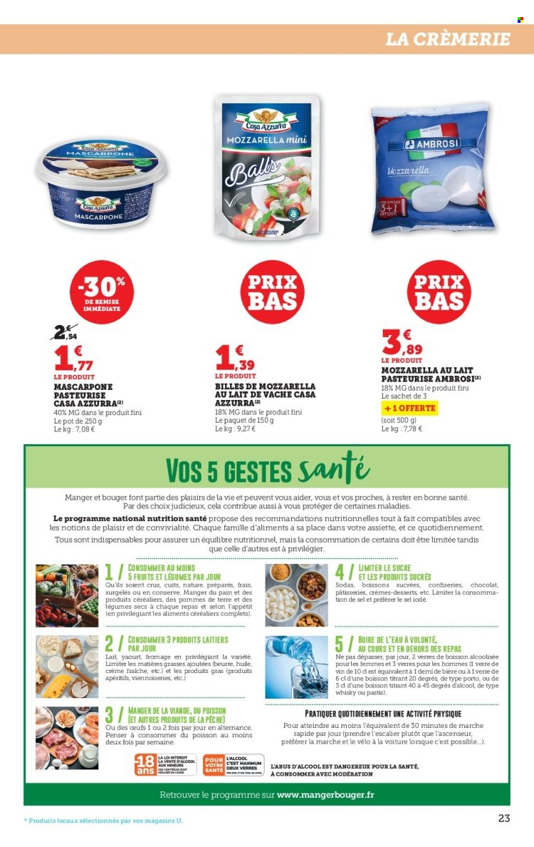 Catalogue SUPER U - 04/04/2023 - 10/04/2023. Page 23