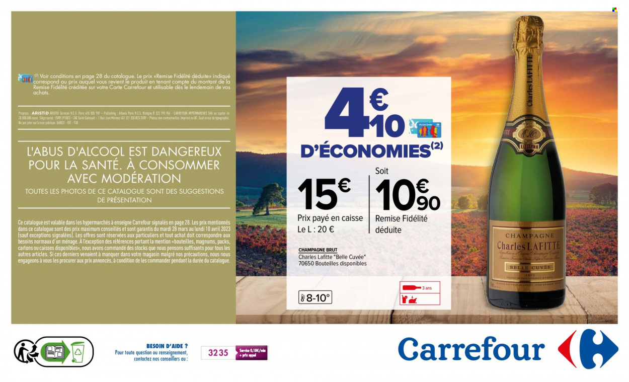 Catalogue Carrefour Hypermarchés - 28/03/2023 - 10/04/2023. Page 40