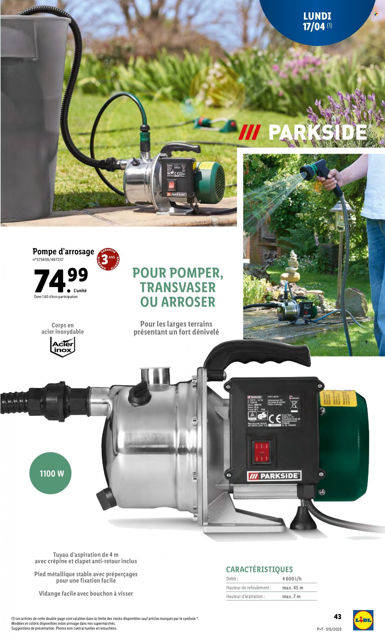 Catalogue Lidl - 12/04/2023 - 18/04/2023. Page 45