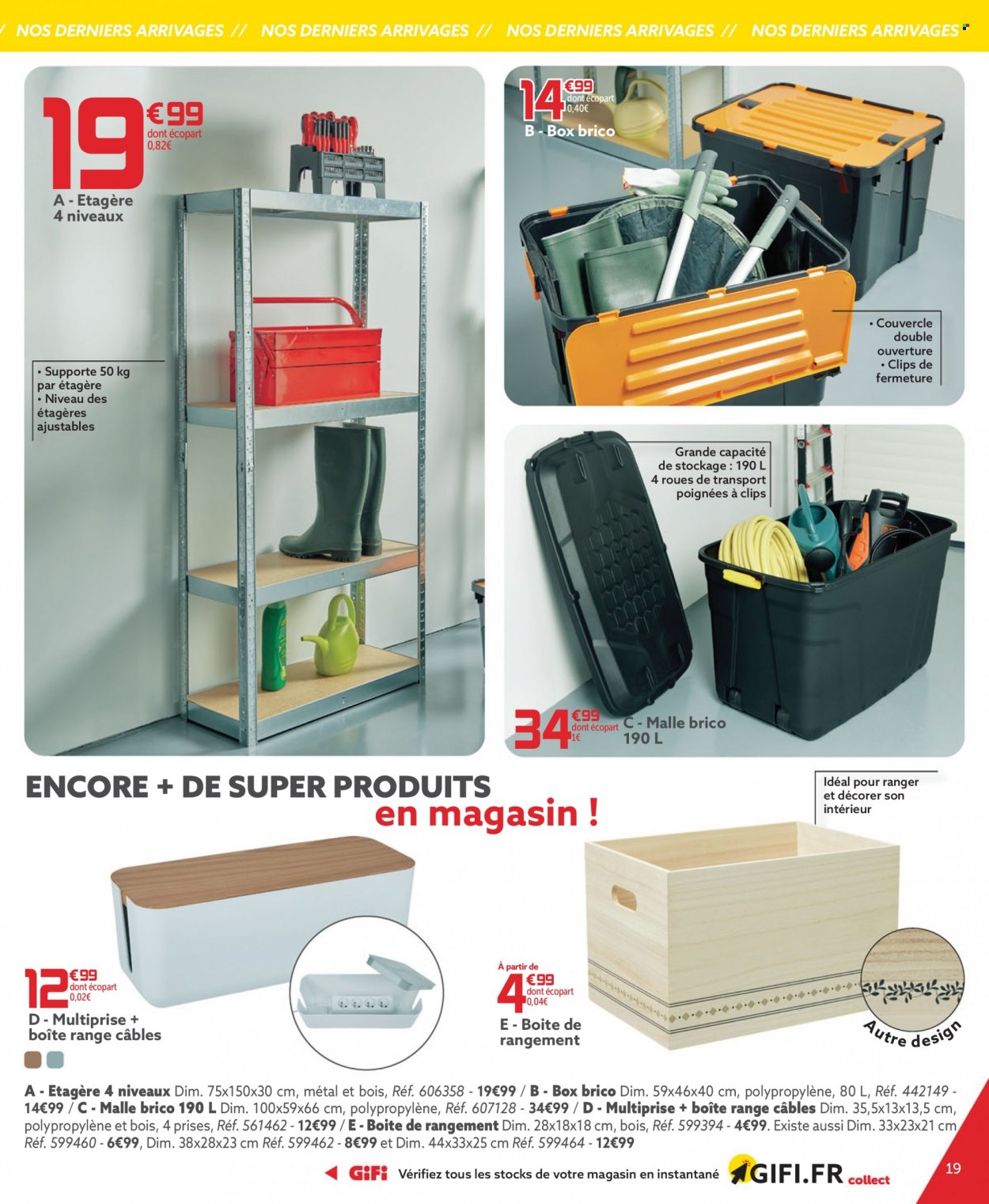 Catalogue GiFi - 04/04/2023 - 12/04/2023. Page 19