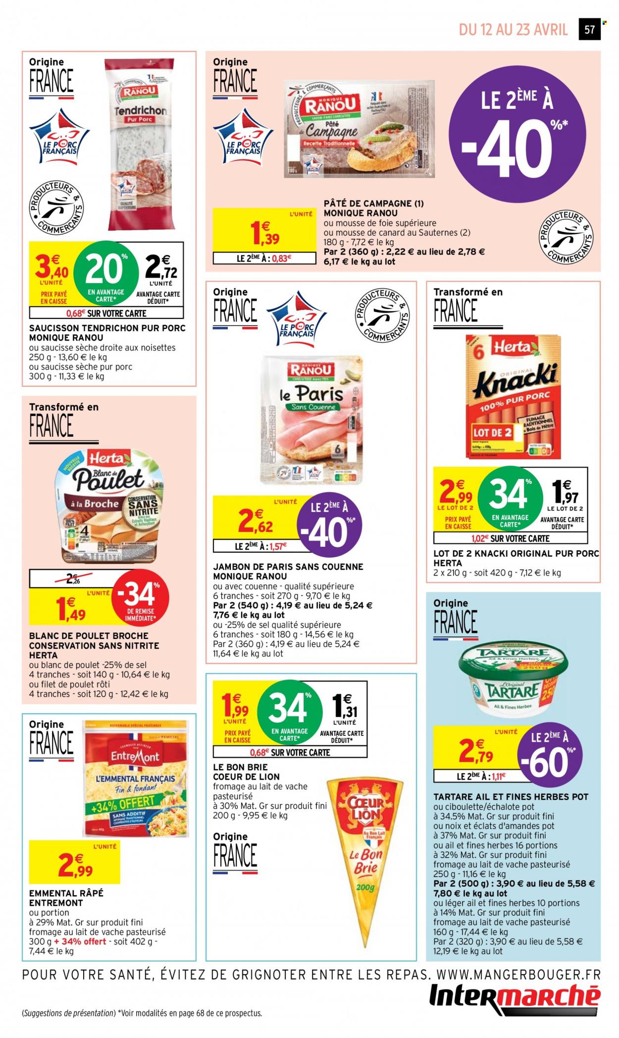 Catalogue Intermarché Hyper - 12/04/2023 - 23/04/2023. Page 57
