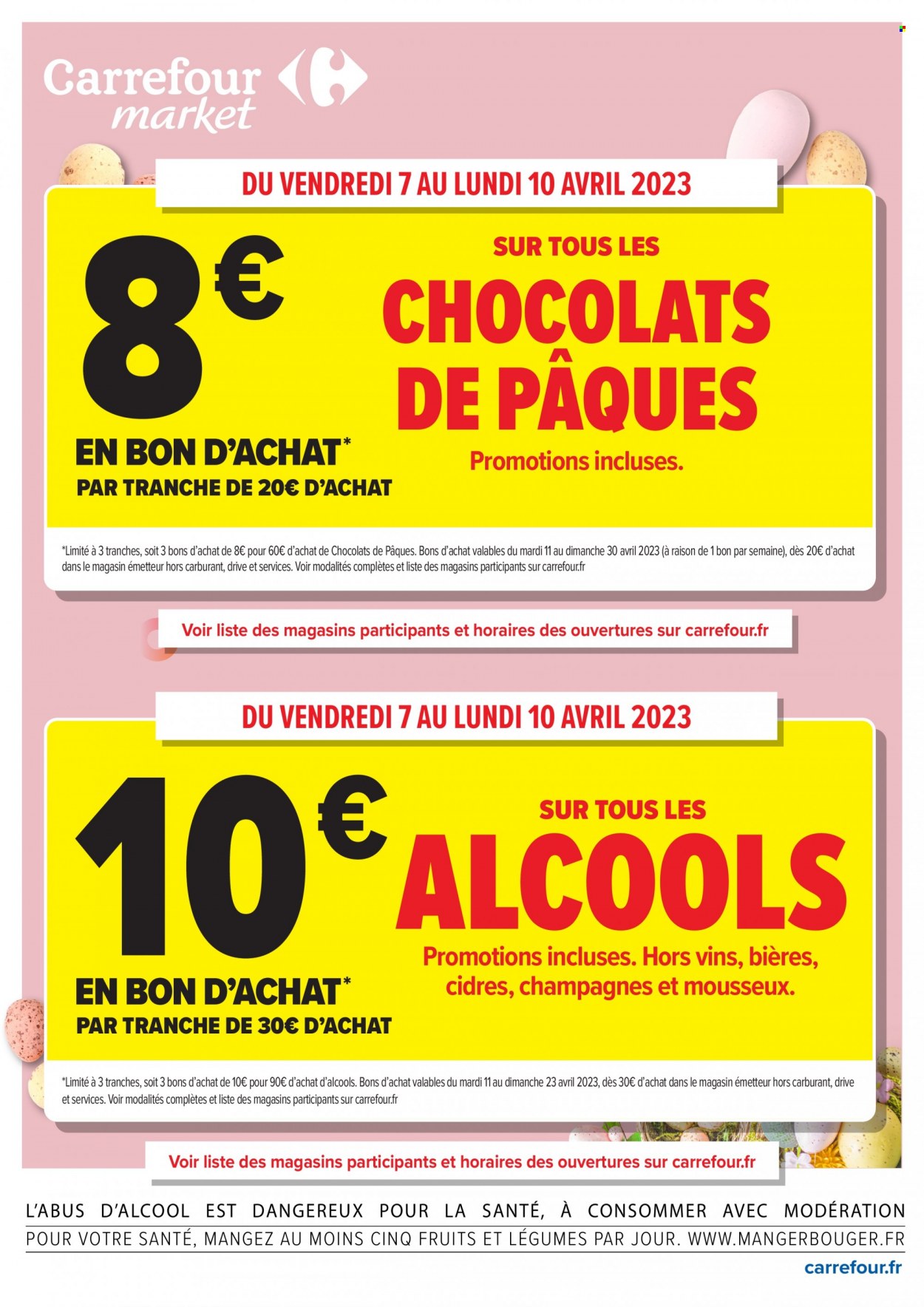 Catalogue Carrefour Market - 07/04/2023 - 10/04/2023. Page 1
