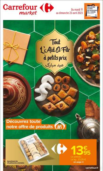 Catalogue Carrefour Market - 11/04/2023 - 23/04/2023.