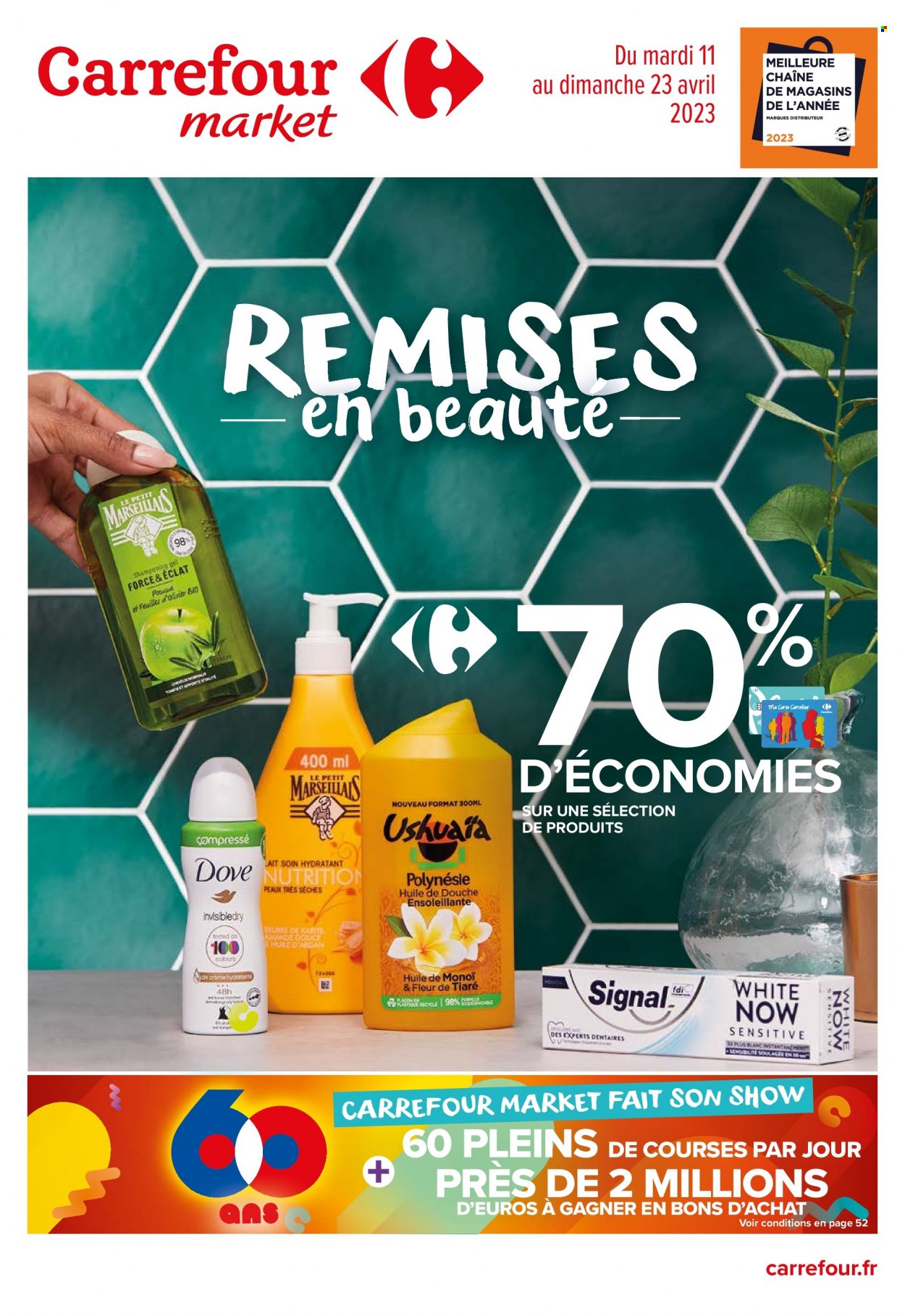 Catalogue Carrefour Market - 11/04/2023 - 23/04/2023. Page 1