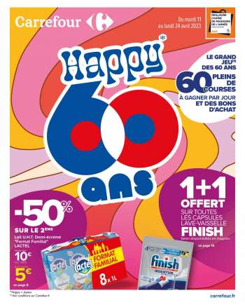 Catalogue Carrefour Hypermarchés - 11/04/2023 - 24/04/2023.