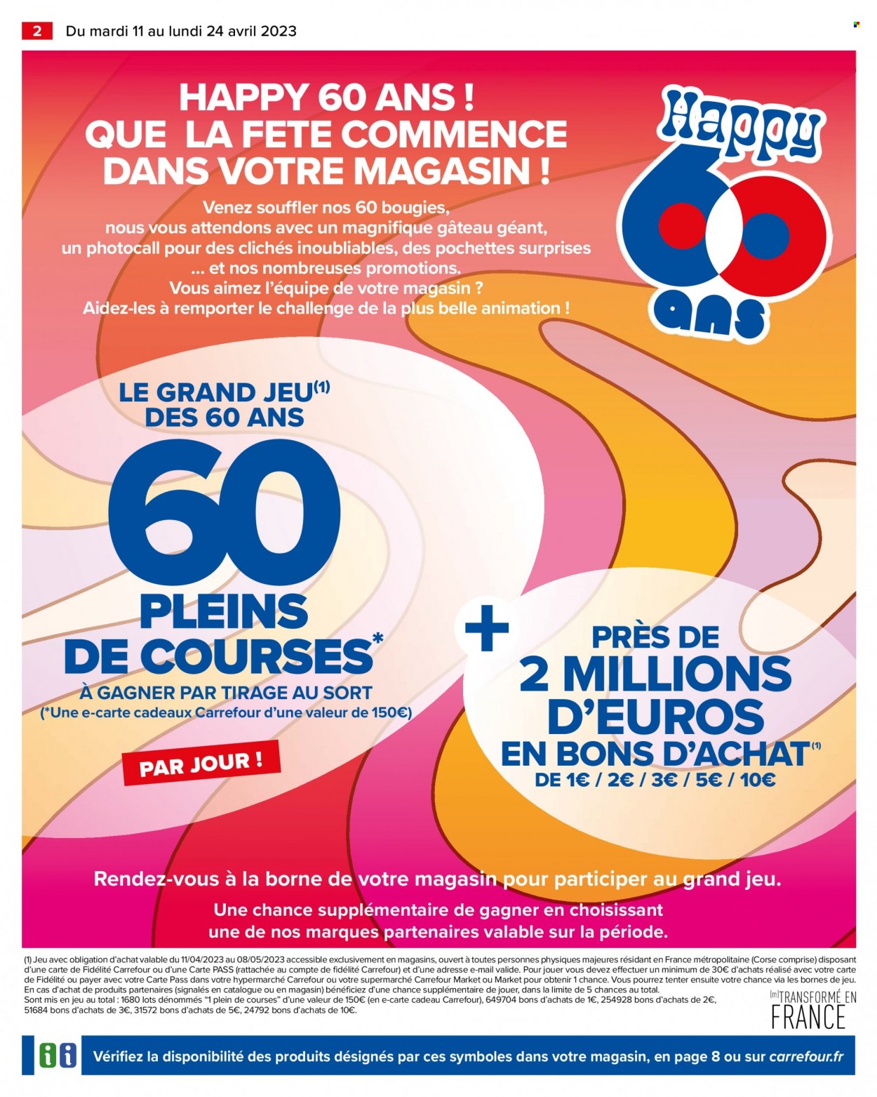 Catalogue Carrefour Hypermarchés - 11/04/2023 - 24/04/2023. Page 6