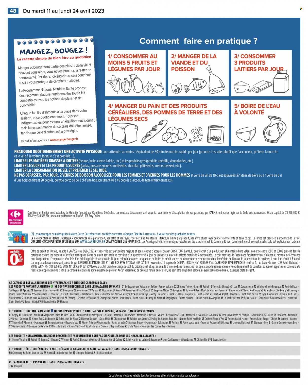 Catalogue Carrefour Hypermarchés - 11/04/2023 - 24/04/2023. Page 54