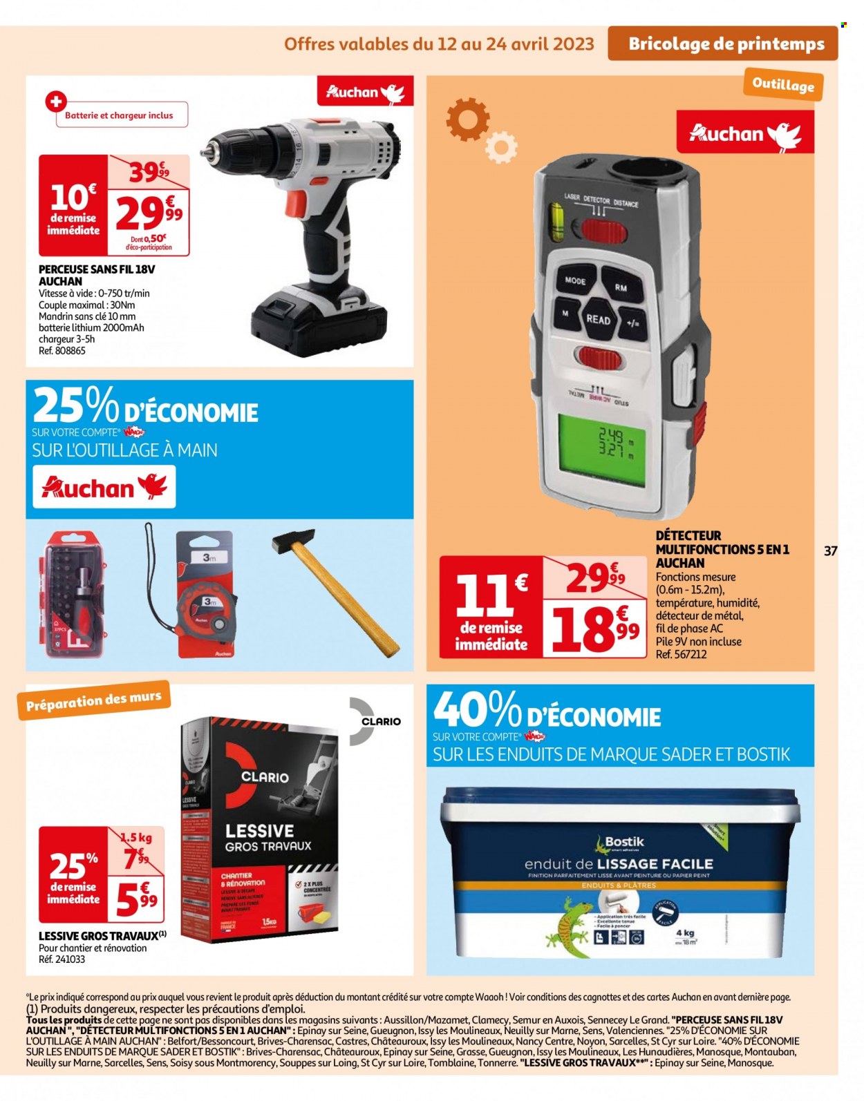 Catalogue Auchan - 12/04/2023 - 17/04/2023. Page 37