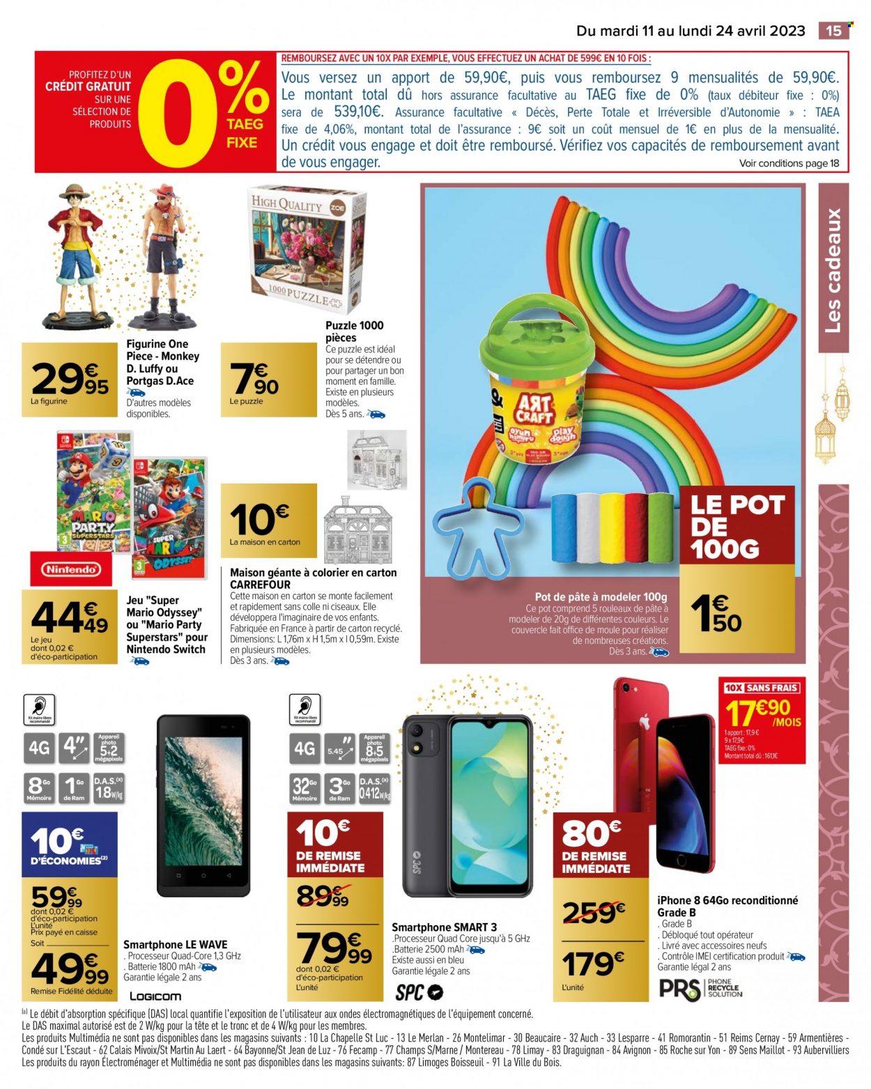 Catalogue Carrefour Hypermarchés - 11/04/2023 - 24/04/2023. Page 15