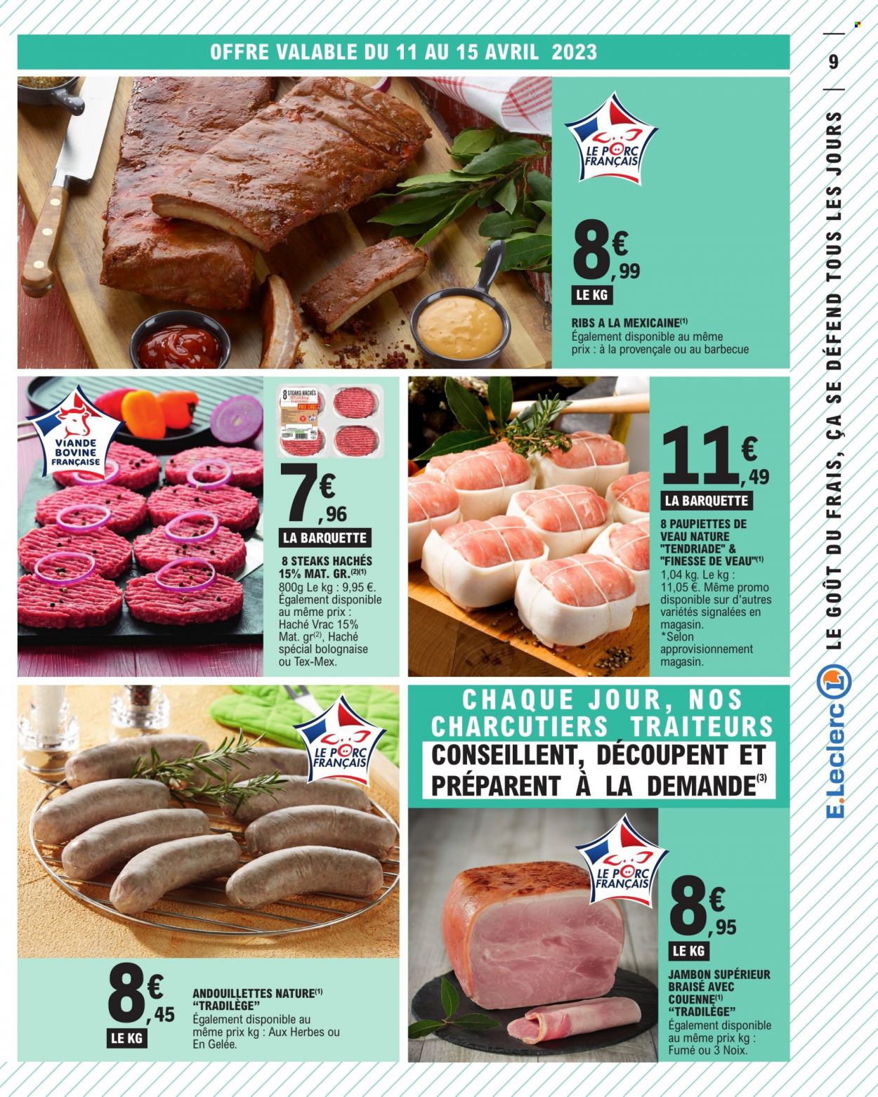 Catalogue E.Leclerc - 11/04/2023 - 22/04/2023. Page 9
