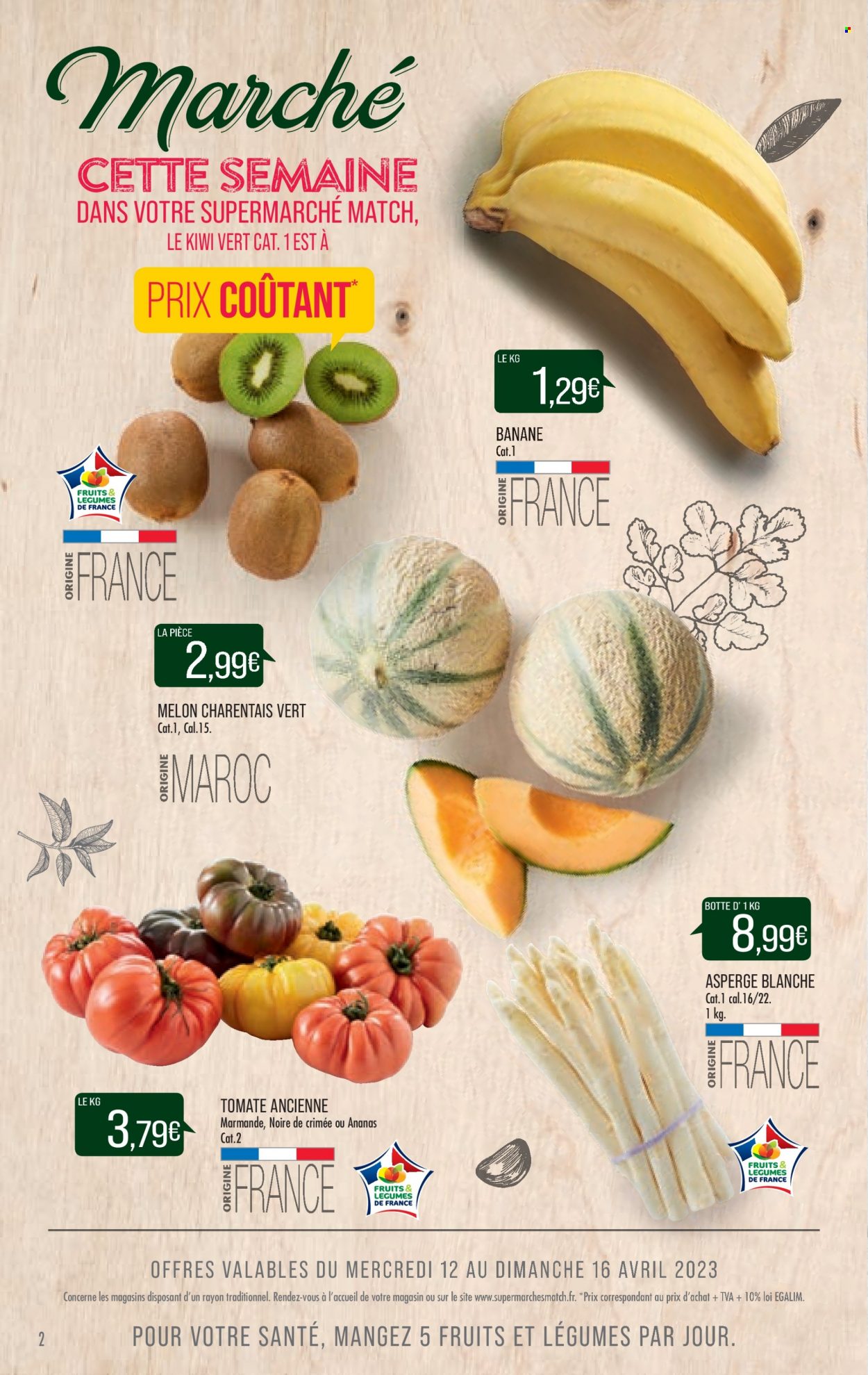 Catalogue Supermarché Match - 12/04/2023 - 23/04/2023. Page 2