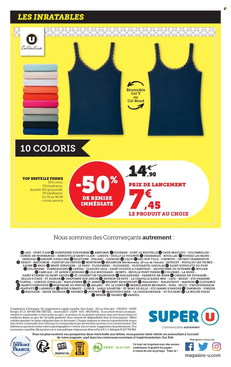 Catalogue SUPER U - 12/04/2023 - 23/04/2023. Page 8