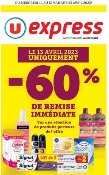 Catalogue U express - 12/04/2023 - 23/04/2023.