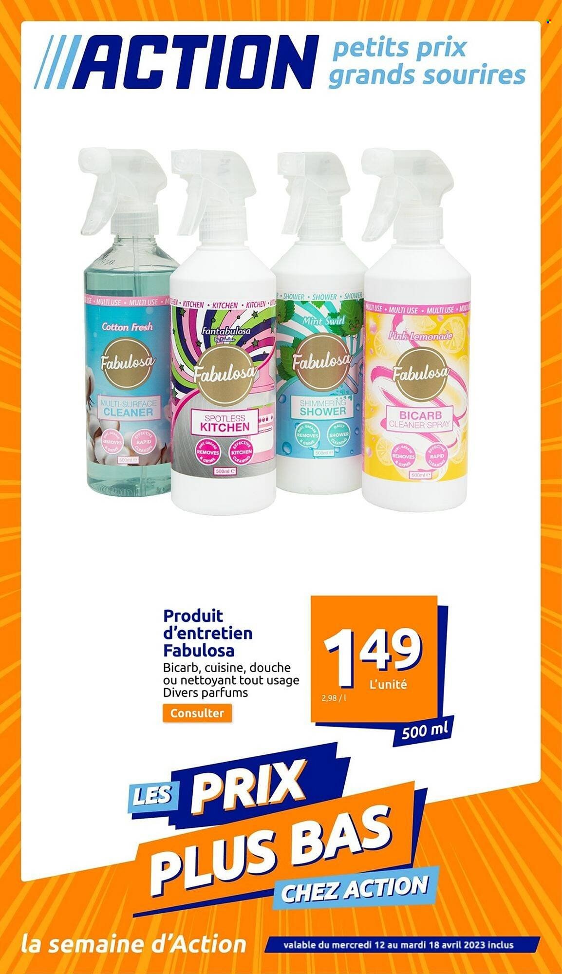 Catalogue Action - 12/04/2023 - 18/04/2023. Page 1