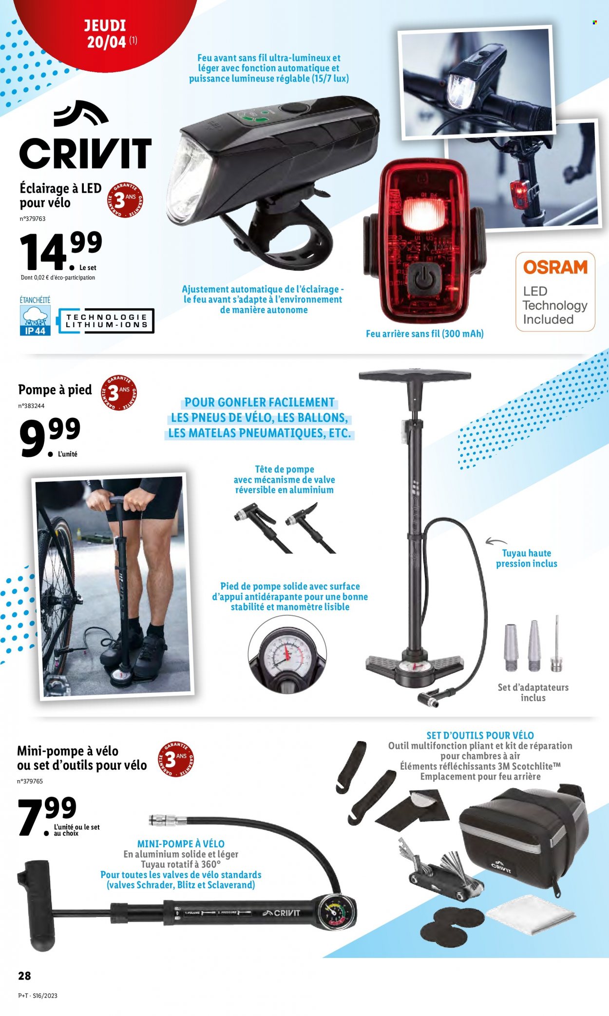 Catalogue Lidl - 19/04/2023 - 25/04/2023. Page 30
