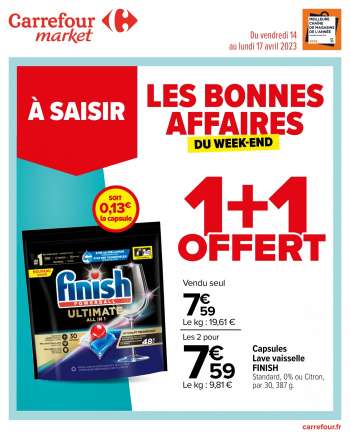Catalogue Carrefour Market - 14/04/2023 - 17/04/2023.